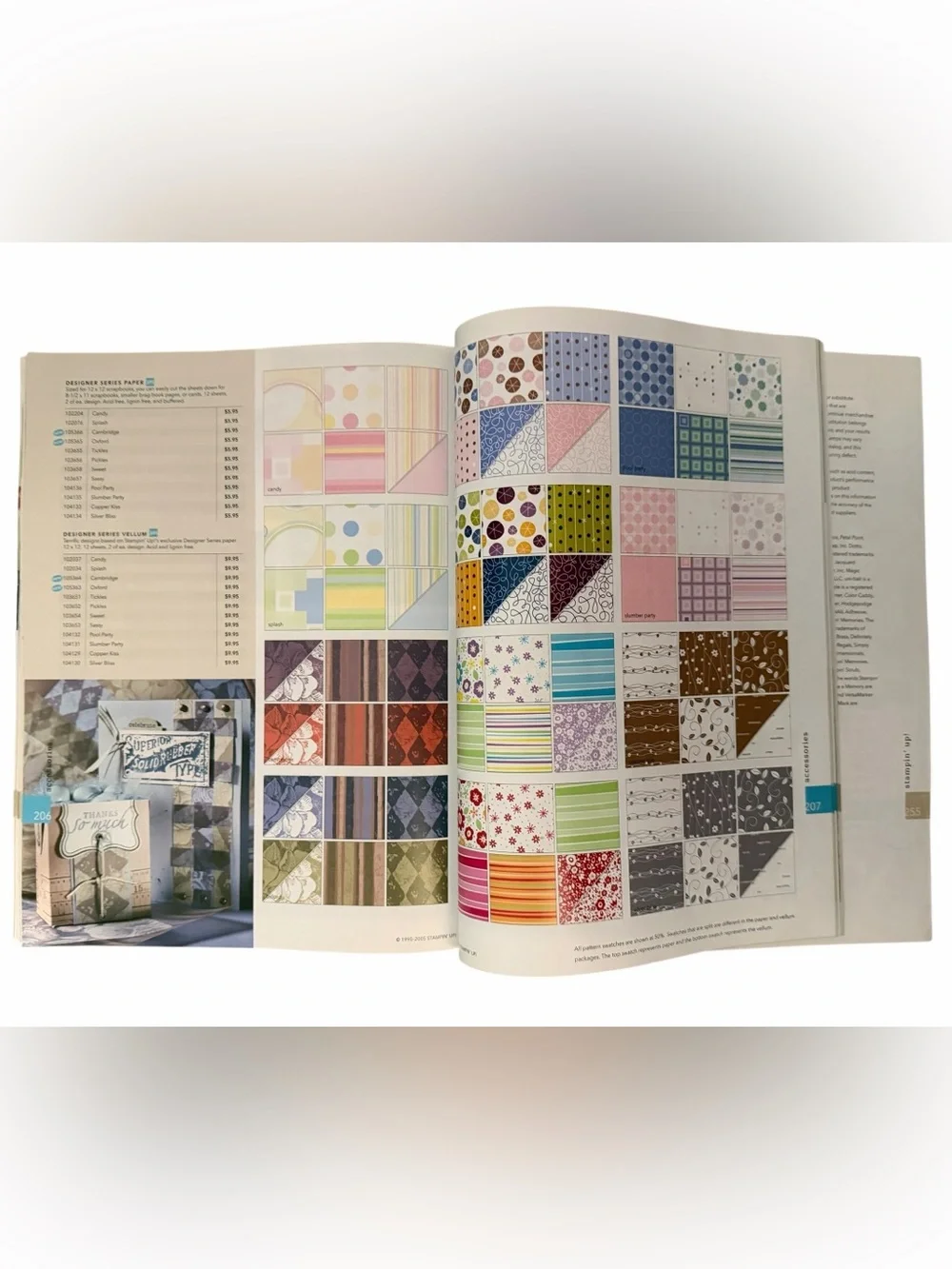 Stampin' Up! Idea Book & Catalog 2005-2006 Edition
